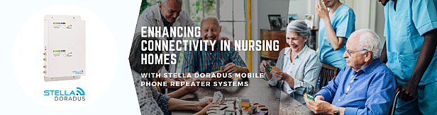 Enhancing Connectivity in Nursing Homes with Stella Doradus Mobile Phone Repeater Systems
