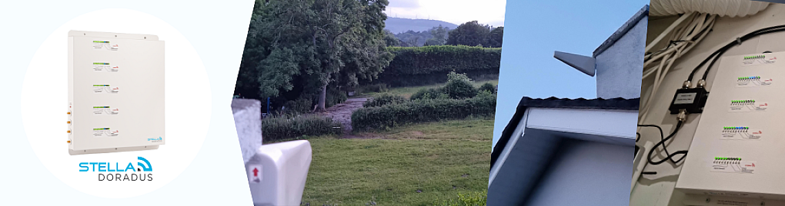 West Cork Customer Gets Signal Boost with StellaDoradus Repeater