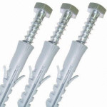 Anchor Bolts M10x60 Coach Screw 60/60 2pcs. with Sleeve - For Mounting Brackets
