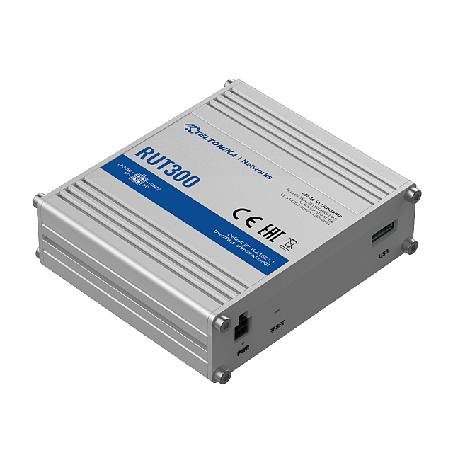 [EOL] Teltonika RUT300: Ethernet Router with VPN and VLAN Support