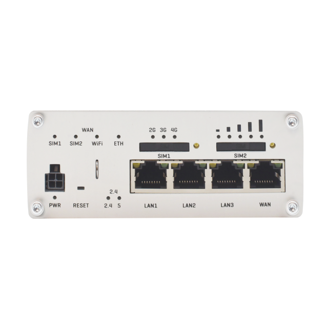 Teltonika RUTX11: 4G/LTE Dual-SIM Auto-failover, Load-balancing, WAN Bonding Capable Router