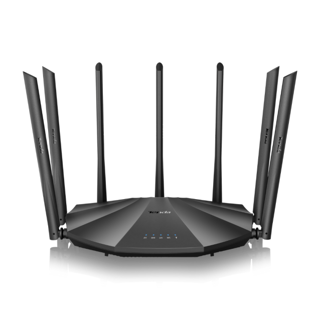 Tenda AC23 - AC2100 Dual Band Gigabit WiFi Router with 4X4 MU-MIMO