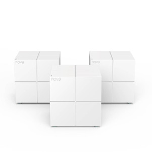 Tenda Nova MW6 Dual-Band WiFi Mesh System with PPPoE & Bridge Mode Feature (3-pack)