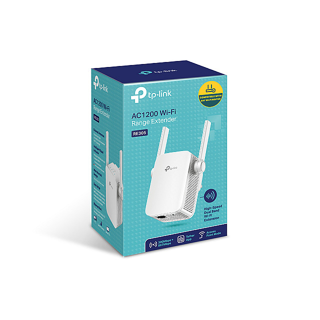 [EOL] TP-Link RE305 Dual-band 1200Gbps Wi-Fi Range Extender