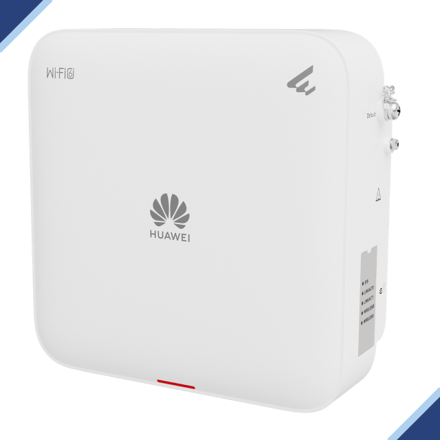 Huawei AP761 Outdoor Access Point: 11AX, 2+2 Dual Bands, Built-in Directional Antenna, BLE