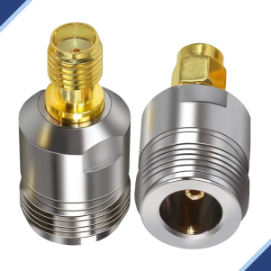 Cable Adapter/Coupler: SMA-Female / N-Female