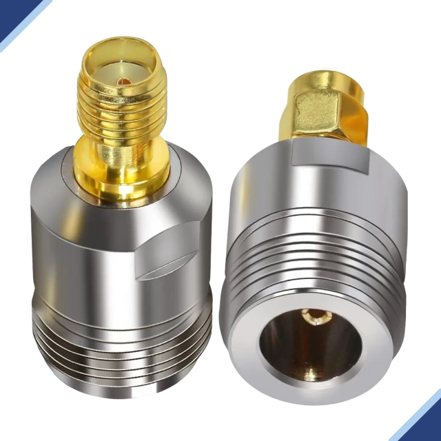 Cable Adapter/Coupler: SMA-Female / N-Female