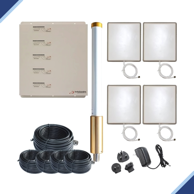 StellaDoradus Large Installation Marine Mobile Signal Repeater (3-Bands / 5-Bands)