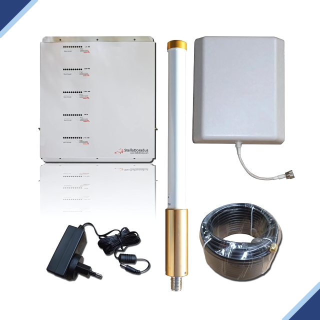 StellaDoradus Entry Level Marine Mobile Signal Repeater (3-Bands / 5-Bands)
