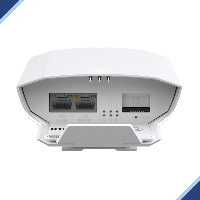 Teltonika OTD500: PoE Powered Dual SIM & eSIM Outdoor 5G Router with Built-in Antenna
