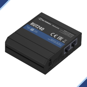 Teltonika RUT240: Industrial 4G LTE & WiFi Router with Bridge Mode & Captive Portal Feature