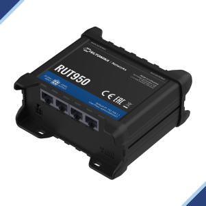 Teltonika RUT950: Secure Wireless LTE Router/Modem with Automatic Dual WAN Failover Feature