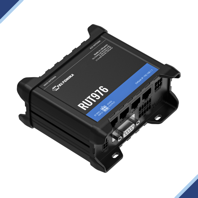 Teltonika RUT976: RedCap 5G Router for Industrial Use Cases